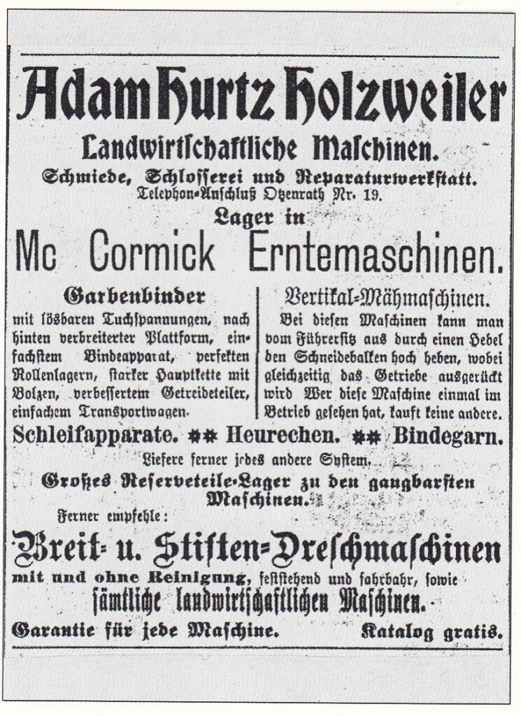 Hurtz-Anzeige-1903-EkBl