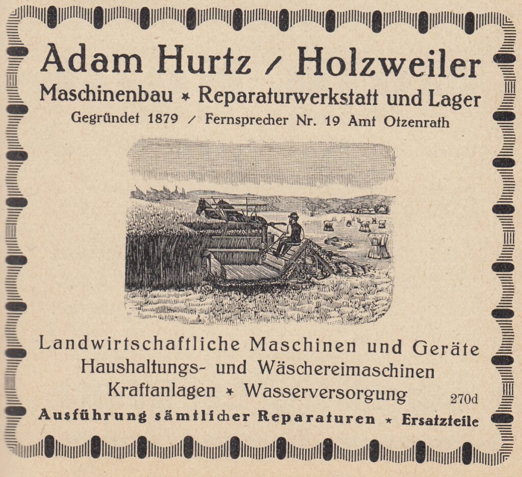 Hurtz-Anzeige-Branchenbuch-1926