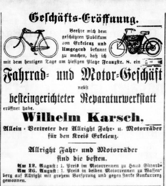 Erkelenzer Kreisblatt 9. Januar 1906+
