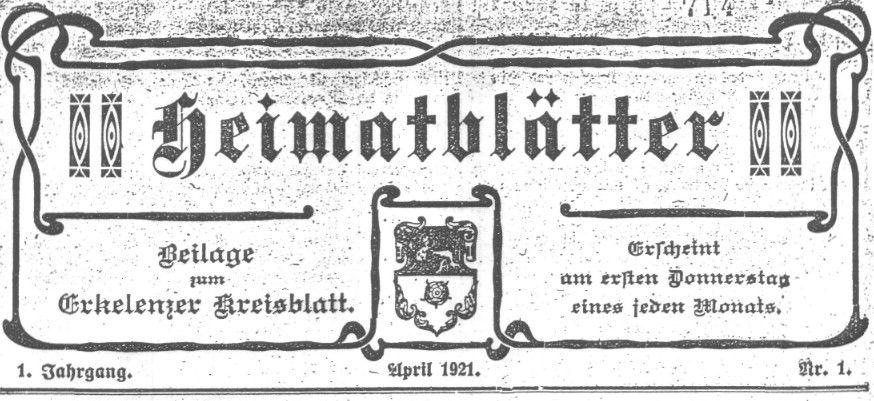 © Archiv Heimatverein | Heimatblaetter