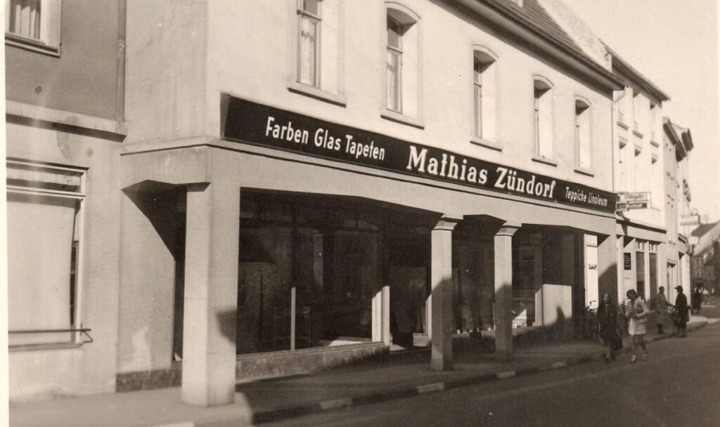 © Archiv Heimatverein | unbekannt | Tapeten Zündorf, vor dem 2. Weltkrieg