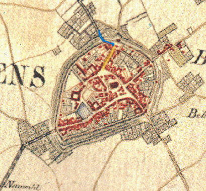 © Heimatverein der Erkelenzer Lande e. V. | Tranchotkarte von 1808