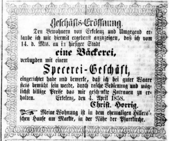 © zeit.punkt NRW | 1. Mittwochsausgabe 1858