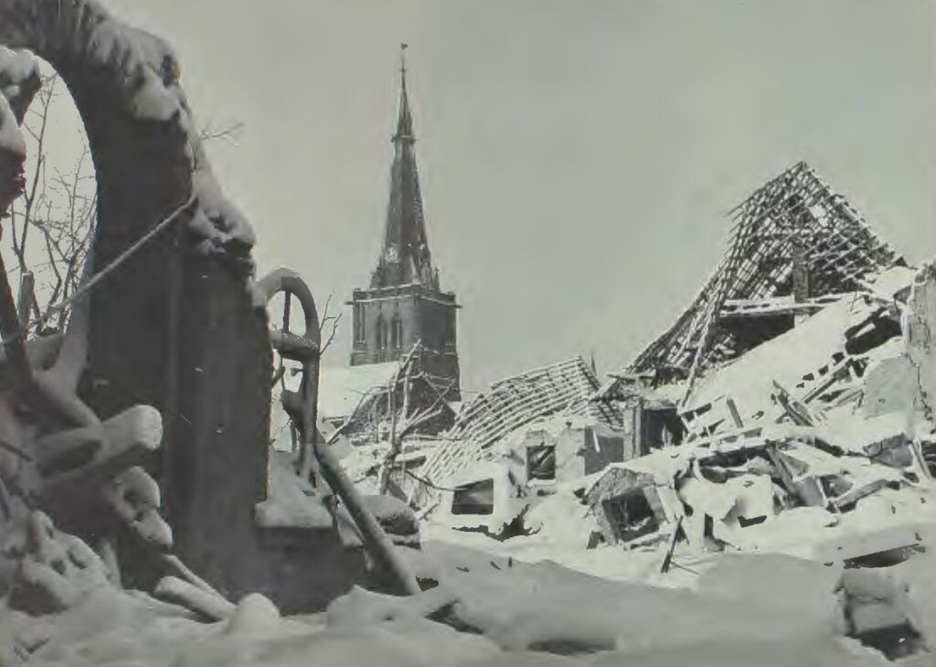 Wilhelm Schmitter | Winter 1944-1945 Ecke Südpromenade Kölner Straße