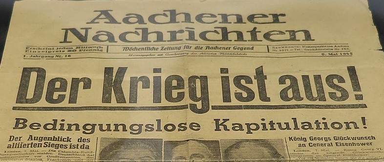 © Wikipedia | Aachener_Nachrichten_8._Mai_1945 xx