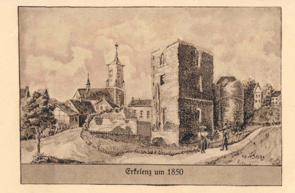 © Archiv Heimatverein | unbekannt | Erkelenz um 1850