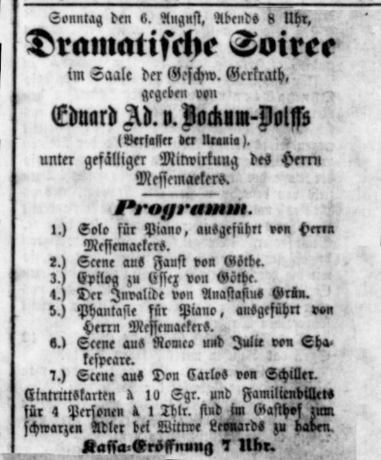 © zeit.punkt NRW | Soiree-Ankündigung